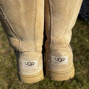 UGG boots in light tan.  Size 8.  Classic Short.